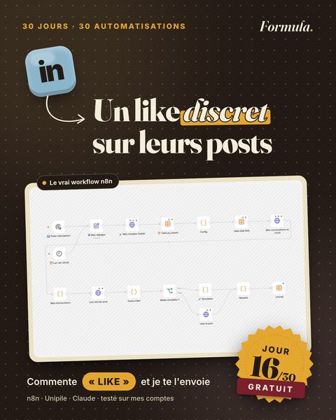 Jour 16 : Un like discret sur leurs posts