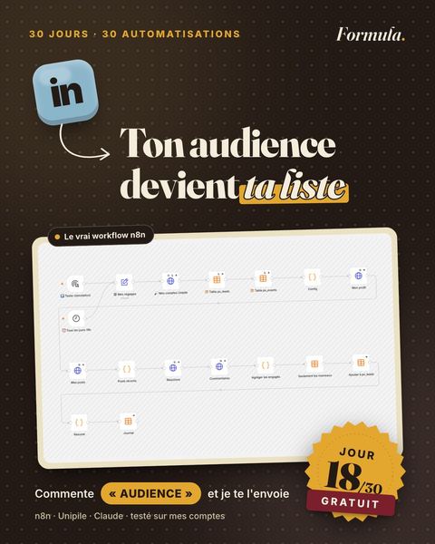 Jour 18 : Ton audience devient ta liste
